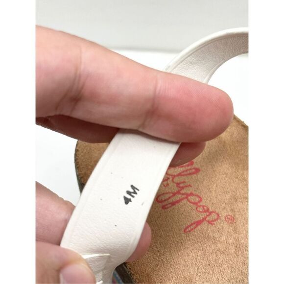 Jellypop Sandals Girls Size 4 White Multicolor Platform Open Toe - Picture 9 of 10